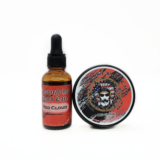 Red Cloud Bear Oil & Beard Balm Combo