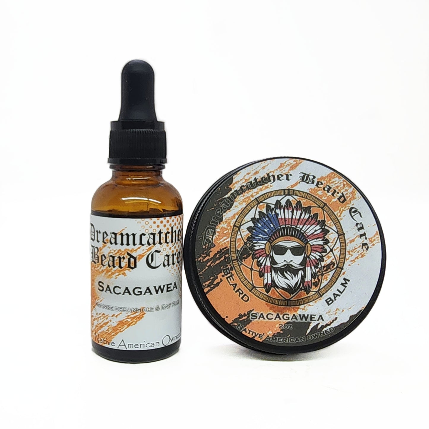 Sacagawea Beard Oil & Beard Balm Combo